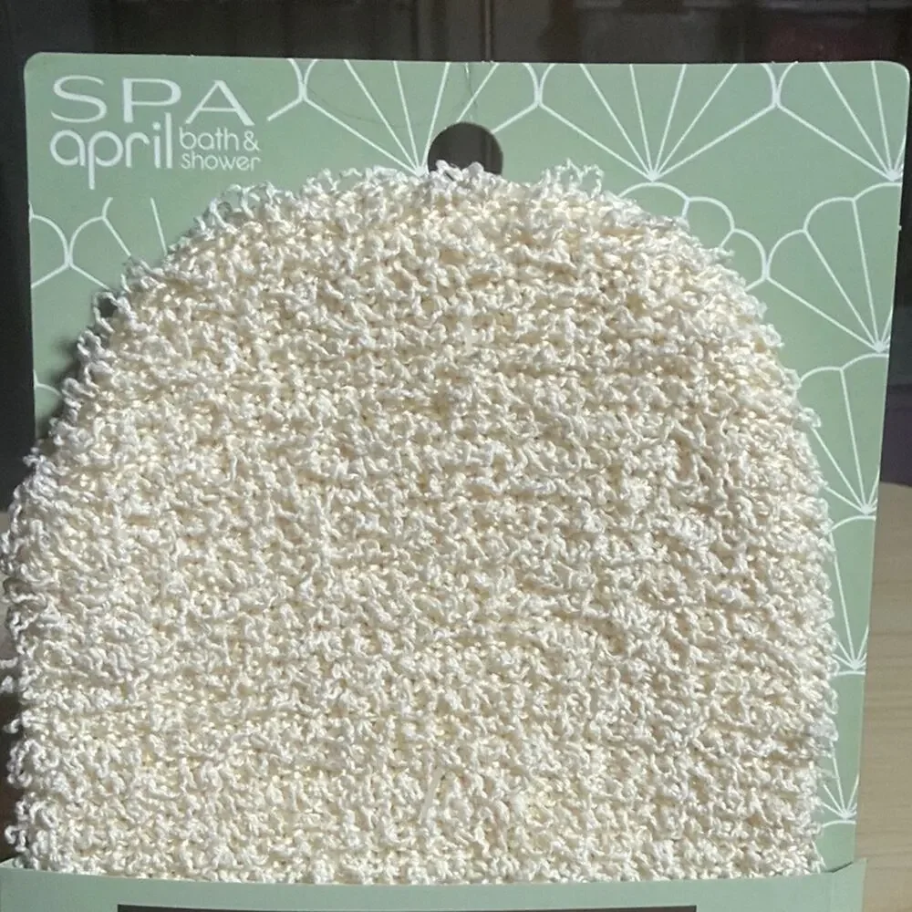 Exquisite Cream Bath Mitts for Gentle Cleansing